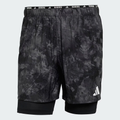 Quần short chạy bộ adidas adi365 Spray Dye 2 trong 1 Nam - KA0315