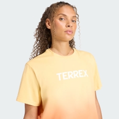 Áo T-shirt leo núi adidas W Mt Tee Mp F Nữ - KB7351