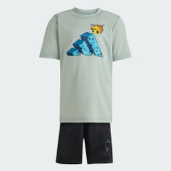 Bộ quần áo trẻ em adidas Minecraft Unisex - KD0978