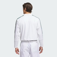 Áo Polo dài tay golf adidas 3 gạch Nam - KG7096