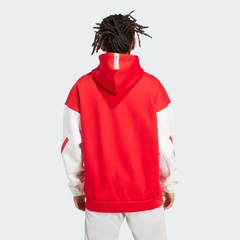 Áo hoodie bóng đá adidas Z.N.E. Arsenal Anthem Nam - JM9409