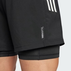 Quần short chạy bộ adidas Own the Run CLIMACOOL 2-in-1 Nam - JM5400