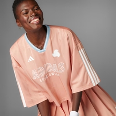 Áo jersey adidas Tiro Oversize 3 sọc Nữ - JG4095