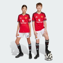 Quần short bóng đá trẻ em adidas Sân nhà Manchester United 25/26 Unisex - JP3017