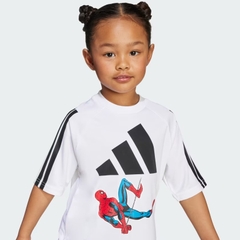 Áo T-shirt trẻ em adidas Marvel Spider-Man Unisex - JM0806