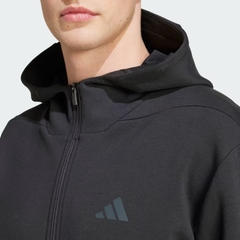 Áo hoodie tập luyện adidas Designed for Training khoá kéo Nam - IY1131