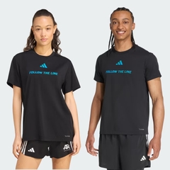Áo T-shirt chạy bộ adidas Follow The Line Unitefit Unisex - JX3181