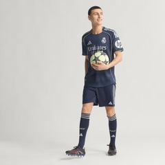 Áo jersey bóng đá adidas Sân khách Real Madrid 2025/2026 Nam - JV5920
