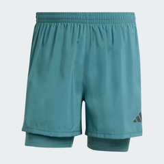 Quần short chạy bộ adidas CLIMACOOL Own the Run 2 trong 1 Nam - JW9701