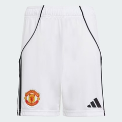 Quần short bóng đá trẻ em adidas Sân nhà Manchester United 25/26 Unisex - JP3017