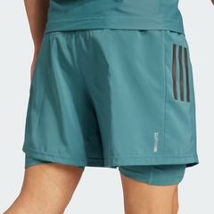 Quần short chạy bộ adidas CLIMACOOL Own the Run 2 trong 1 Nam - JW9701