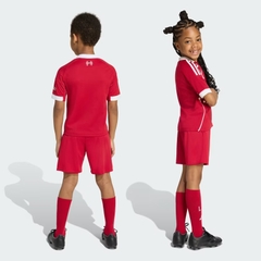 Bộ quần áo bóng đá trẻ em adidas Sân nhà Liverpool FC 25/26 Unisex - JV6442