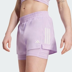 Quần short chạy bộ adidas Climacool Own the Run 2 trong 1 Nữ - JW9693
