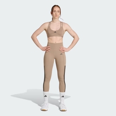 Quần legging tập luyện adidas Optime 3 sọc 1/1 Nữ - JX7319