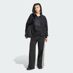 Áo hoodie adidas Kit 3 gạch khoá kéo Nữ - KV9876