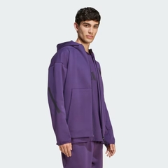 Áo hoodie adidas Z.N.E. khoá kéo Nam - KB7124