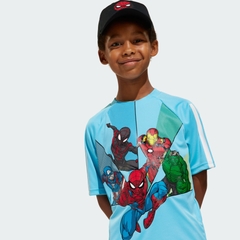Áo T-shirt trẻ em adidas Marvel Spider-Man Unisex - JD4556