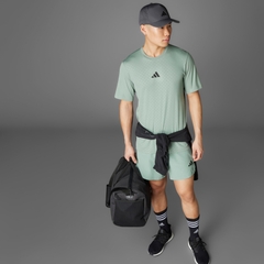 Áo T-shirt tập luyện adidas Power 3 sọc Nam - JI8214
