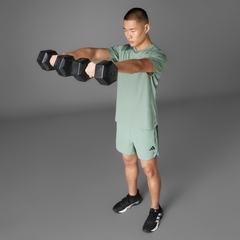 Áo T-shirt tập luyện adidas Power 3 sọc Nam - JI8214