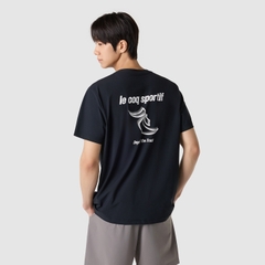 Áo T-shirt le coq sportif Nam QR223ERS55-BLK0