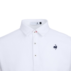 Áo Polo dài tay le coq golf Nam LG5FLSV0MV-WH00