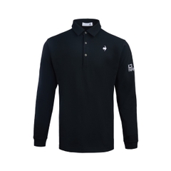 Áo Polo dài tay le coq golf Nam LG5FLSV0MV-BK00