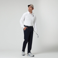 Áo Polo dài tay le coq golf Nam LG6FLS03MV-WH00