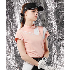 Áo cộc tay cổ 3p le coq golf Nữ - QGWUJA11-PK00