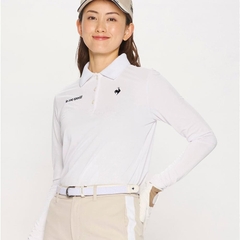 Áo Polo dài tay le coq golf Nữ LG5SLS01LV-WH00