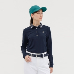 Áo dài tay le coq golf Nữ LG5FLS00LV-NV00