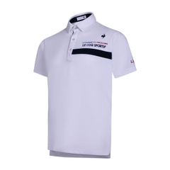 Áo Polo Nam le coq golf LG4FHS02MV-WH00
