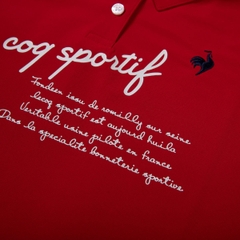 Áo Polo Nữ le coq golf LG4FHS04LV-RD00