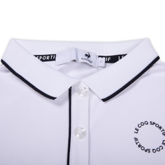 Áo dài tay có cổ le coq golf Nữ LG4FLS00LV-WH00