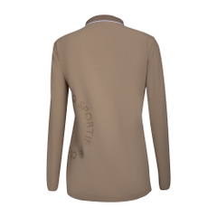 Áo Polo dài tay le coq golf Nữ LG4FLS00LV-BG00