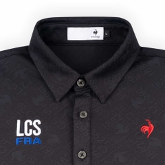 Áo Polo dài tay le coq golf Nam - LG4FLS03MV-BK00