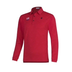 Áo Polo dài tay le coq golf Nam  - LG4FLS03MV-RD00