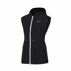 Áo gile le coq golf Nữ LG4FVER1LV-BK00