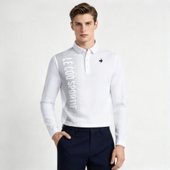 Áo Polo dài tay le coq golf Nam LG6FLSG1MV-WH00