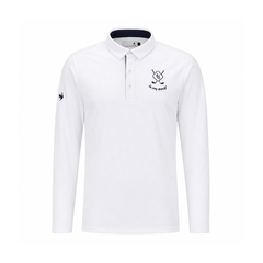Áo Polo dài tay le coq golf Nam LG6FLSG7MV-WH00