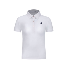 Áo Polo le coq golf Nữ LG6SHS12LV-WH00