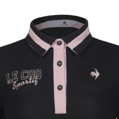 Áo Polo le coq golf Nữ LG6SHST0LV-BK00