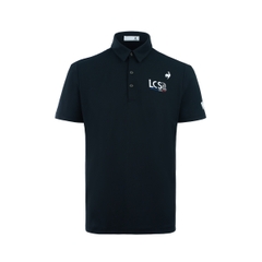 Áo Polo le coq golf Nam LG6SHSV0M-BK00