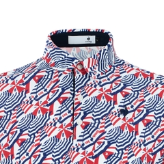 Áo Polo le coq golf Nam LG6SHSV3M-RD00