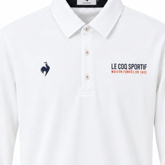 Áo Polo dài tay le coq golf Nam LG6SLS00MV-WH00