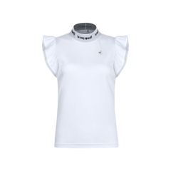 Áo thun cổ 3P le coq golf Nữ LG6STZ50LV-WH00