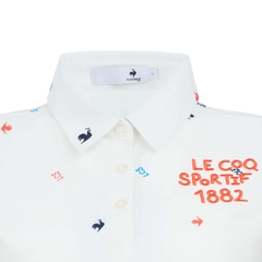 Áo Polo le coq golf Nữ LG6SHST3LV-WH00