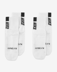 Tất Unisex Nike MLTPLIER ANKLE 2PR - 144 SX7556-100