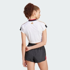 Áo jersey Lửng adidas 3 Sọc Ngắn Tiro Nữ - IW6800