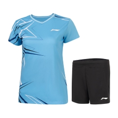 Bộ quần áo cầu lông Li-Ning Nữ P-AATU052-3