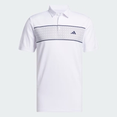 Áo Polo golf adidas Core hoạ tiết 3 sọc Nam - IU4344